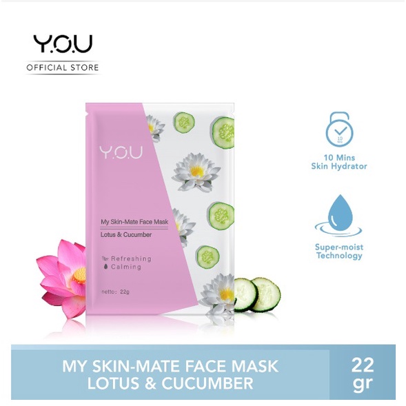 Y.O.U YOU My Skin-Mate Face Mask