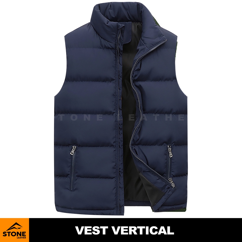 Rompi Motor Pria Vertical Riding Vest Street Style