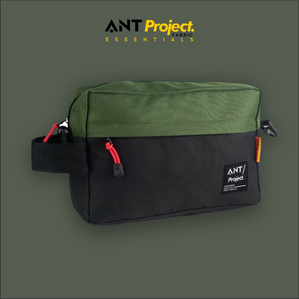 ANT PROJECT - Clutch Bag ANT 302 HIJAU Kombinasi