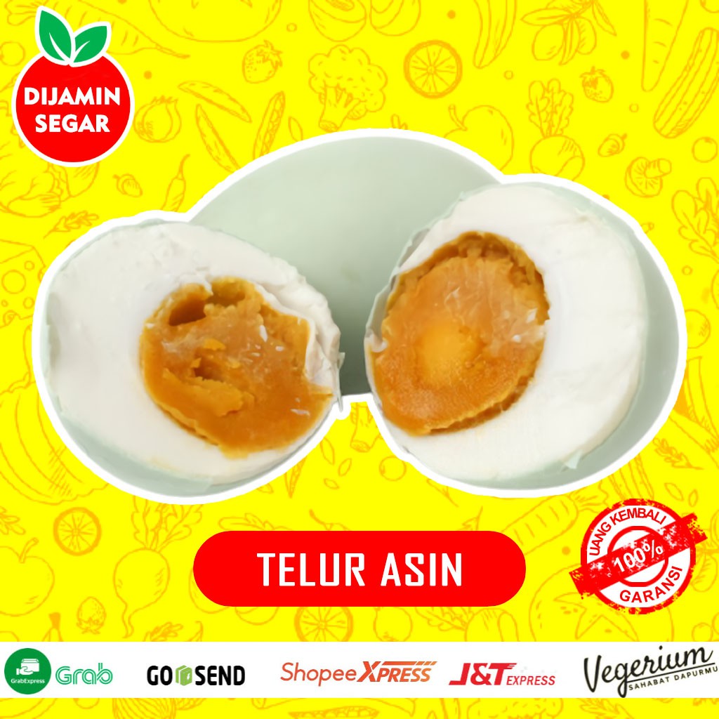 

Telur Asin Bebek Matang Bahan Pokok Segar Fresh Per Pcs