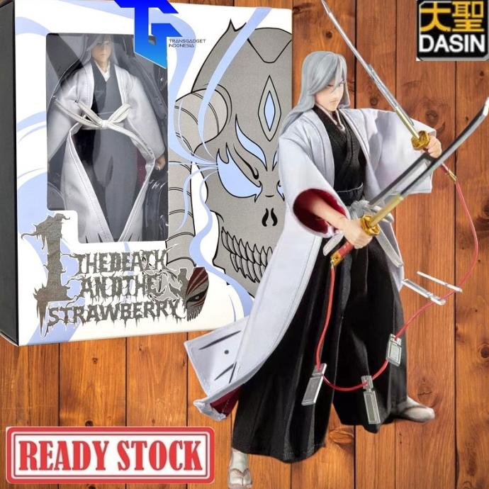 Dasin Model x 942 Toys BLEACH Anime - Jushiro Ukitake Action Figure