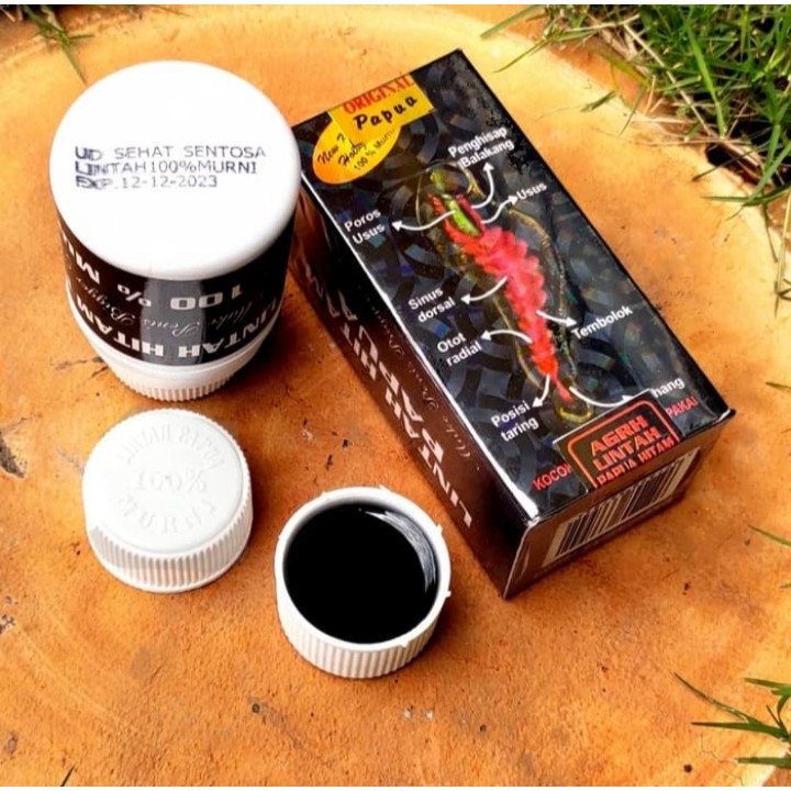 Minyak Lintah Hitam Papua Pembesar Pria Panjang Obat Kuat Oles Pembesar Tahan lama BISA COD