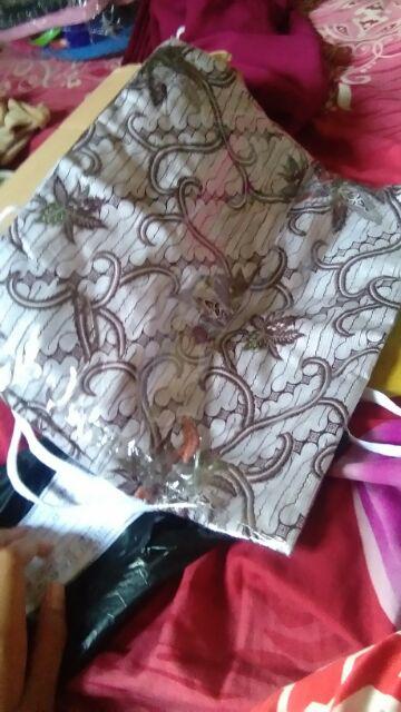 Hot Item Kemeja Hem Batik Pria Pekalongan Terfavorit Lengan Pendek Size M L Xl