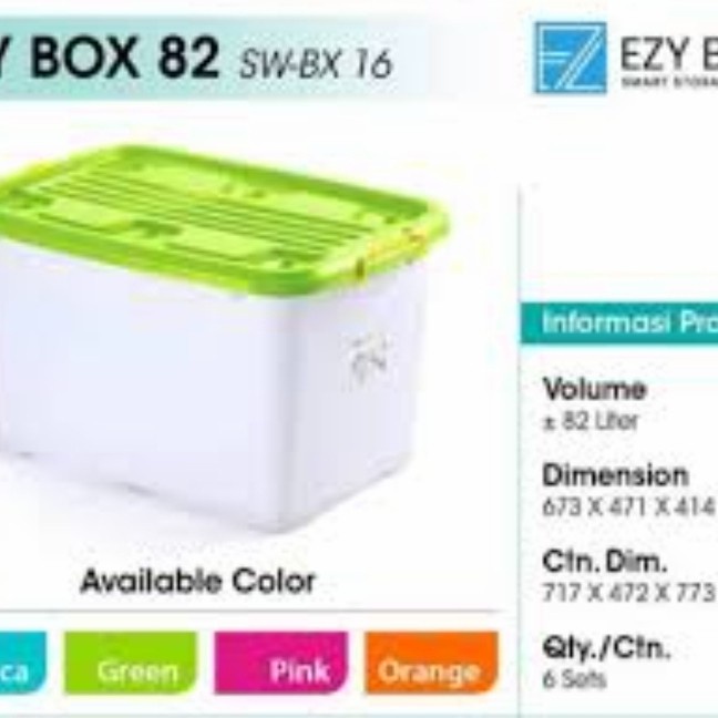 Ezy Box Container 82 Liter