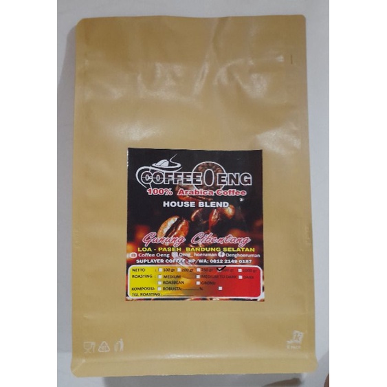 

coffe oeng houseblend 500gr