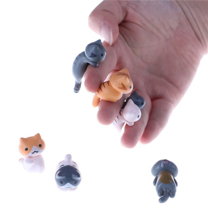 Miniatures - Cartoon Cats (6pcs)