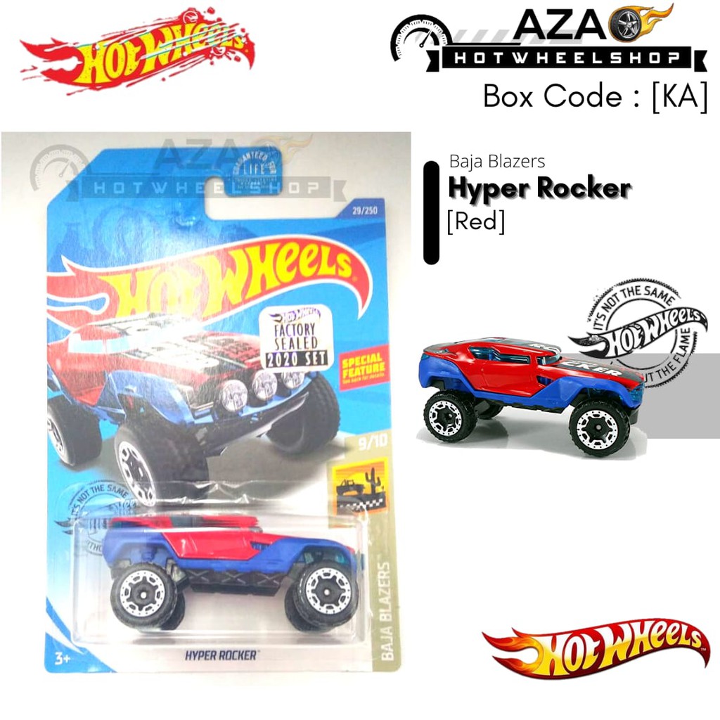 PROMO TERMURAH | Diecast Hot Wheels HYPER ROCKER Merah Biru HW Hotwheels Mobil Besar Mainan Anak Mat