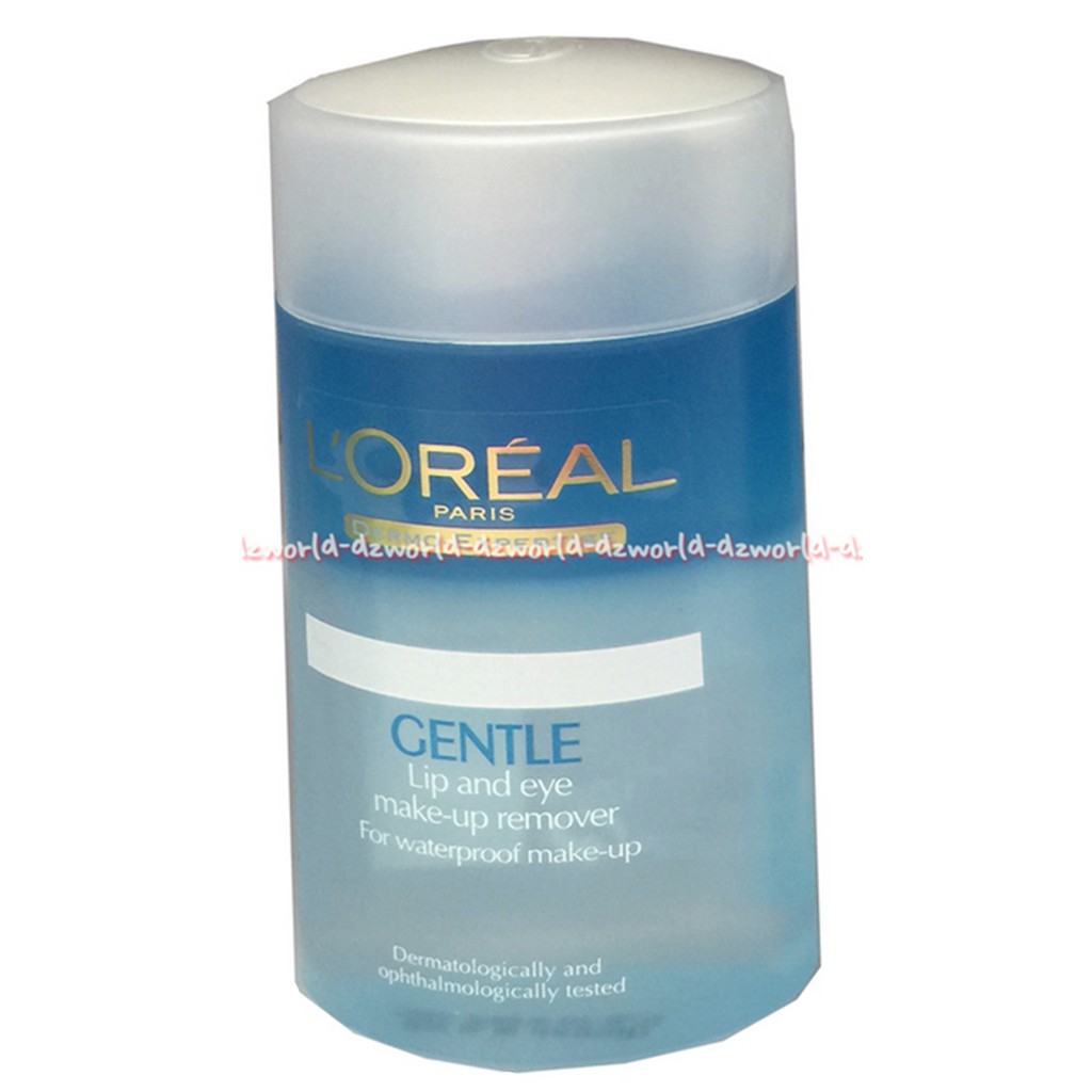 L'oreal Paris 125ml Dermo Expertise Gentle Lip and Eye Makeup Remover Pembersih Make Up Bibir Lipsti