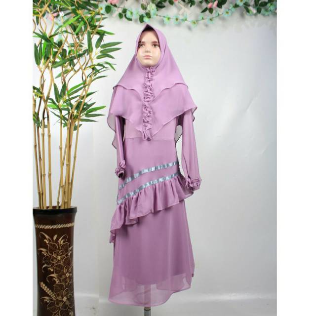 gamis anak tanggung jersey kids wear syari AVICENNA