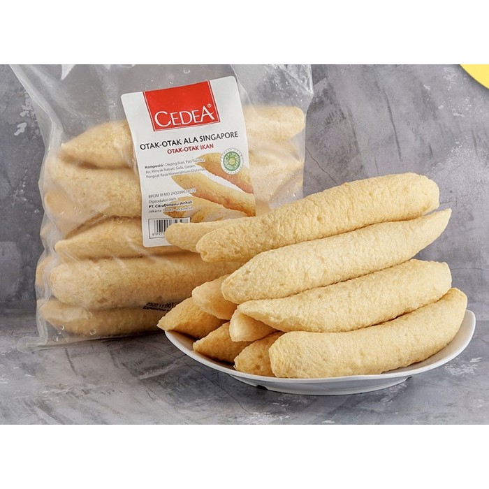 

Frozen Bandung Otak otak singapore cedea kemasan 500gr