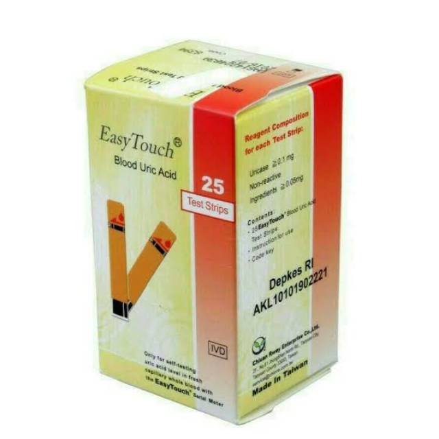 Asam Urat Strip Test Easy Touch GCU