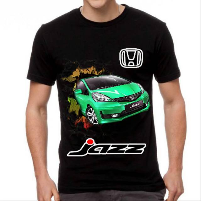 Kaos 3dimensi Honda jazz