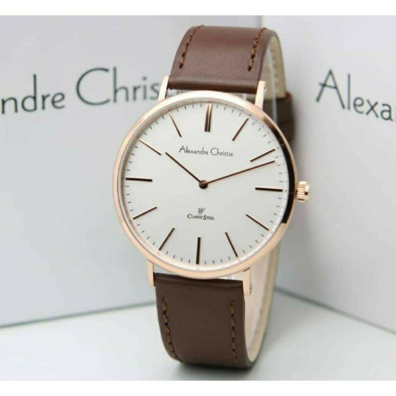 JAM PRIA ALEXANDRE CHRISTIE AC 8490 ORIGINAL BROWN ROSEGOLD WHITE