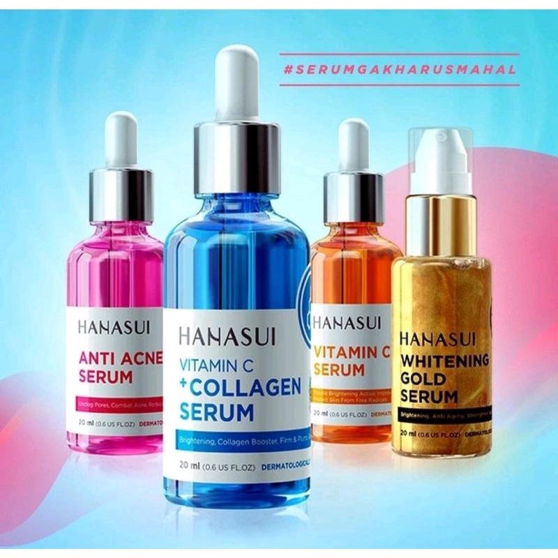 HANASUI SERUM VITAMIN C + COLLAGEN WHITENING GOLD