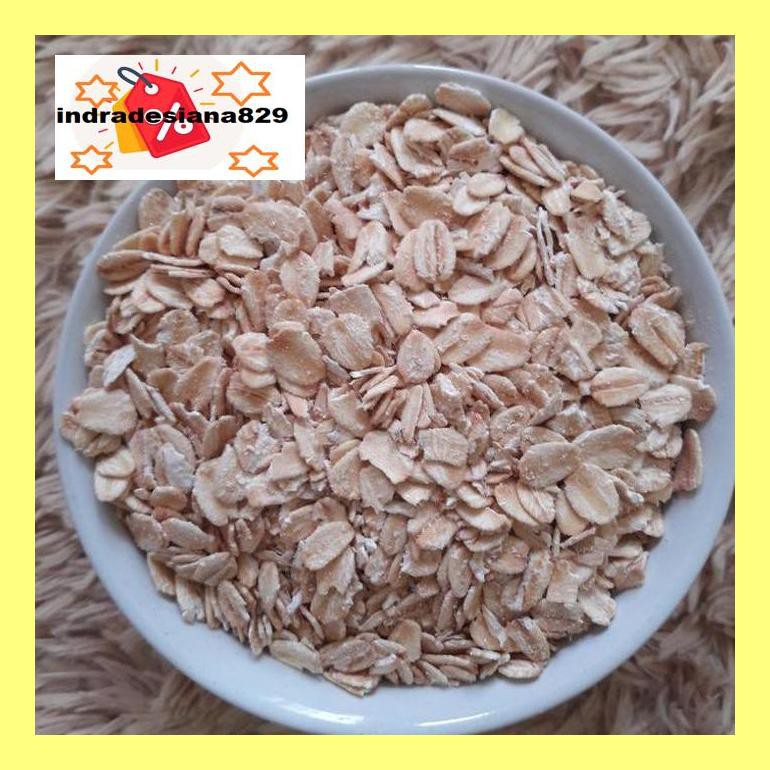 

Sf504Nind Regular Rolled Oat / Gandum Kasar ( Old Fashioned Oats ) 1 Kg Ind504Sm