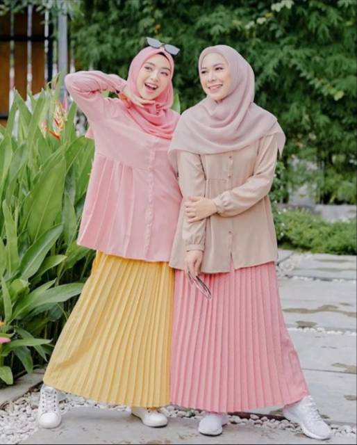 DENISA BLOUSE / atasan wanita / termurah / terlaris