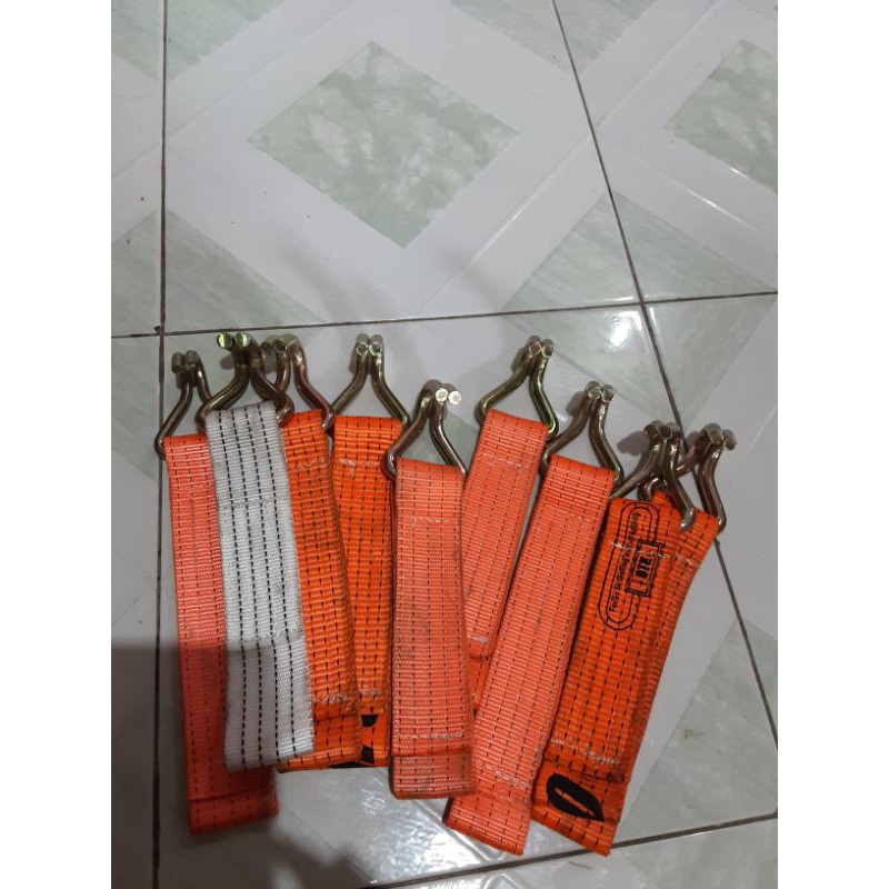 double J hook / cantolan untuk rachet tie down tali krek trek belt