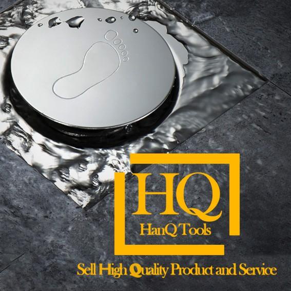 ♥ Floor Drain Injak Saringan Kamar Mandi Tekan Anti Banjir stainless PREMIUM Saluran Pembuangan Air 