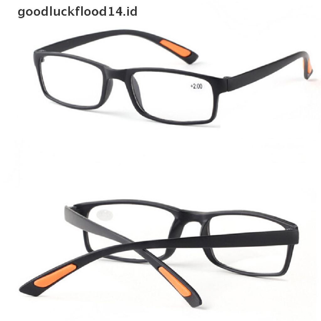 [OOID] Square Framed  Clear Lens Reading Glasses Unisex Women Men  ID