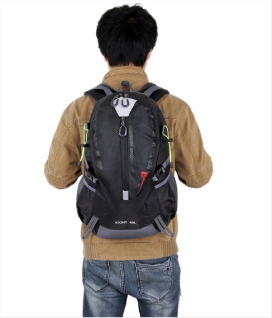 LH21 Tas Ransel Backpack Sekolah Kuliah Jalan Laptop Gunung Outdoor Murah Impor TKM