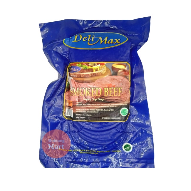 

Delimax Smoked Beef Daging Sapi Asap isi 500gr