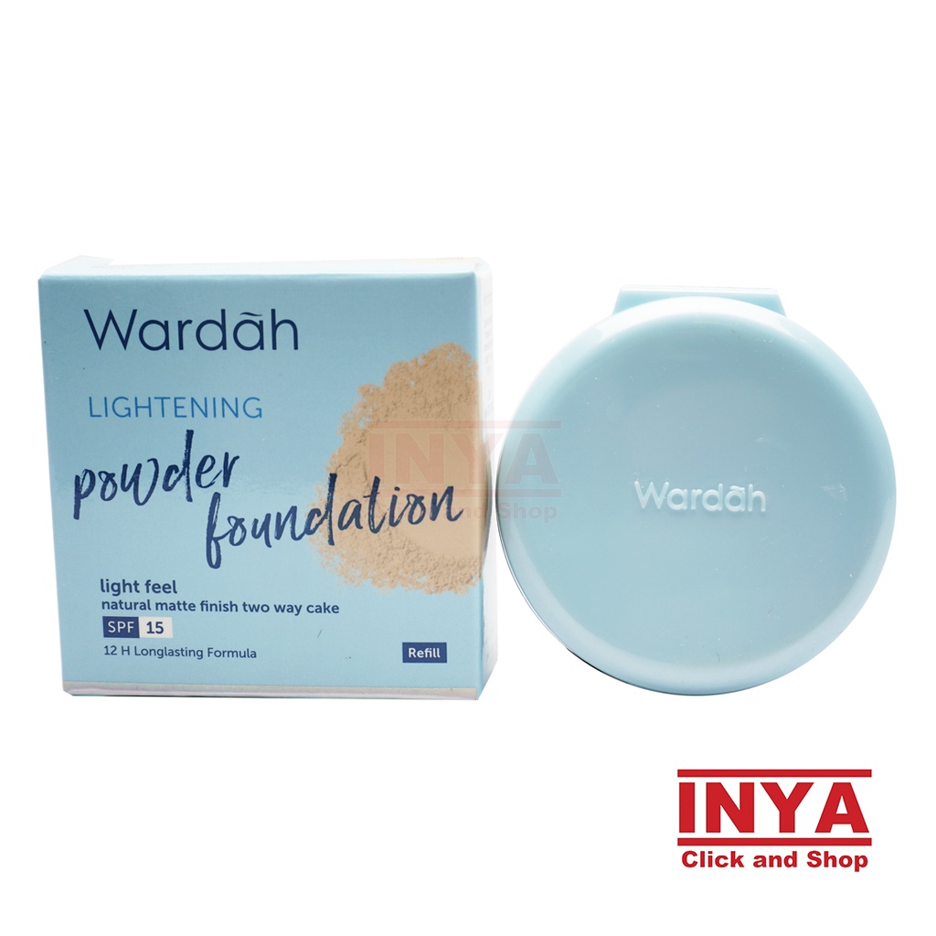 WARDAH LIGHTENING POWDER FOUNDATION 04 NATURAL 12gr REFILL