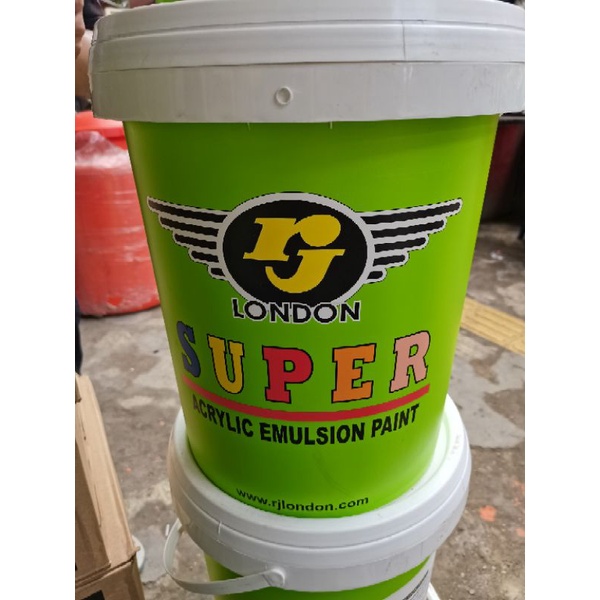 cat tembok acrilic RJ london ukuran pail