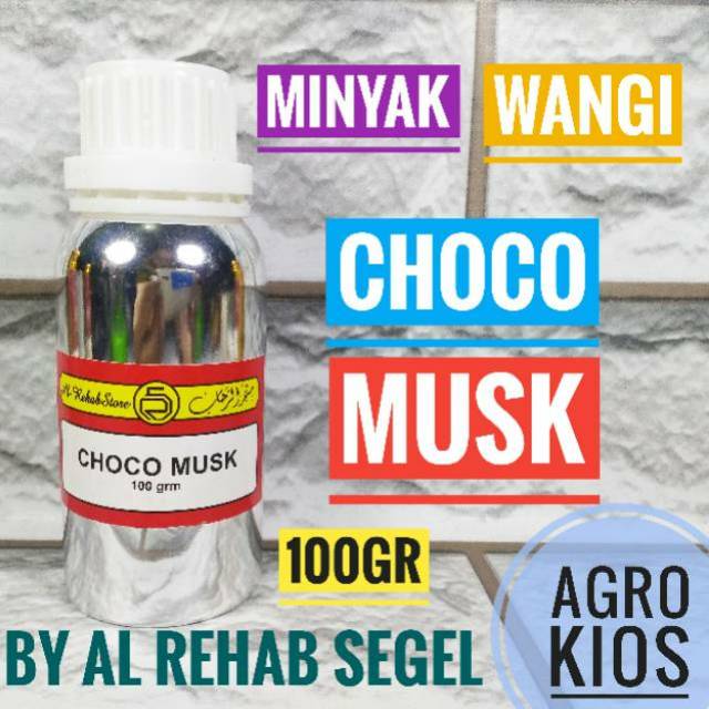 Best seller Segel biang bibit parfum minyak wangi CHOCO MUSK coco musk by Al Rehab non alkohol