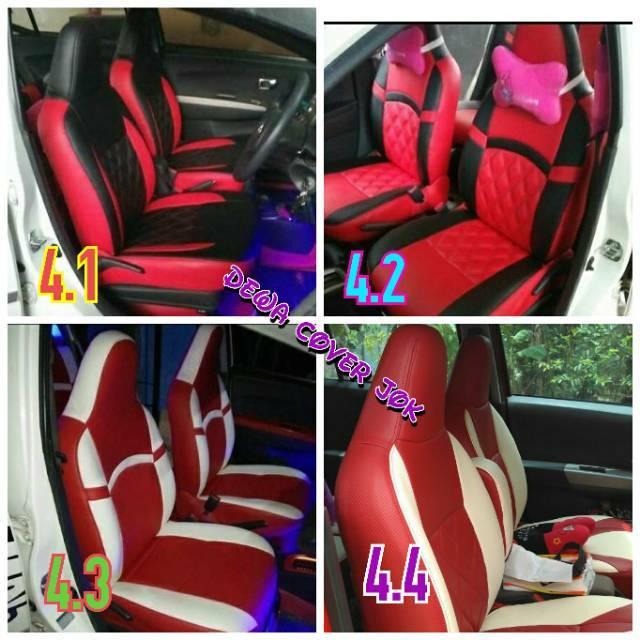 Sarung jok mobil sigra calya bahan Oscar