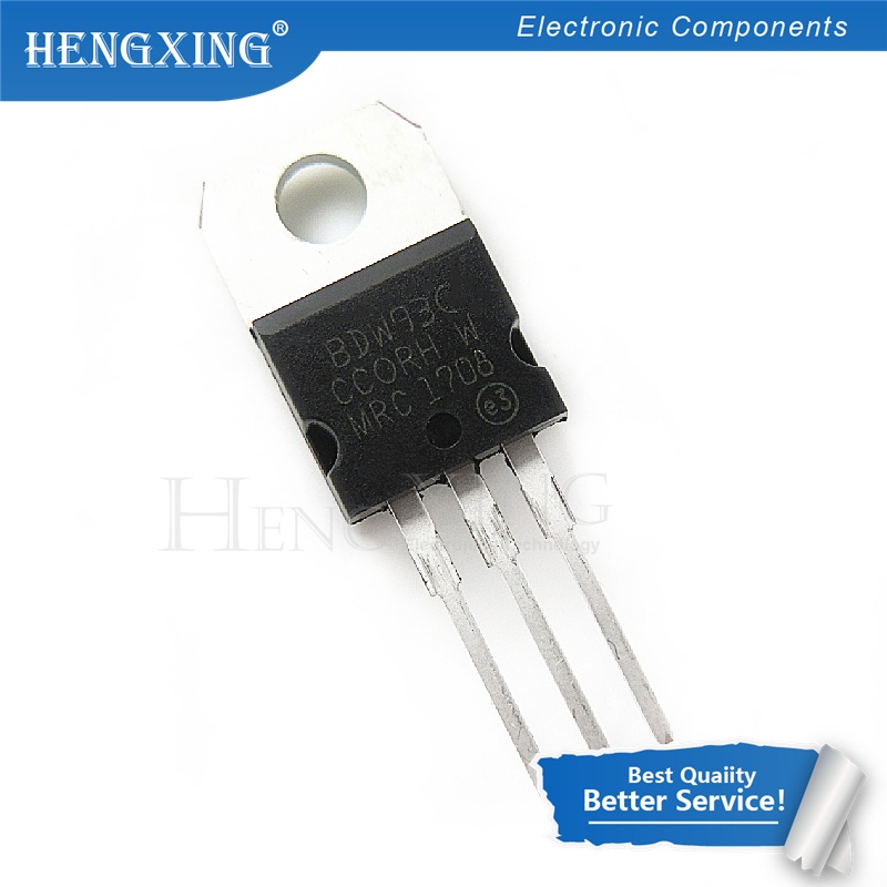 100pcs Ic BDW93C BDW93 TO-220 100V 12A