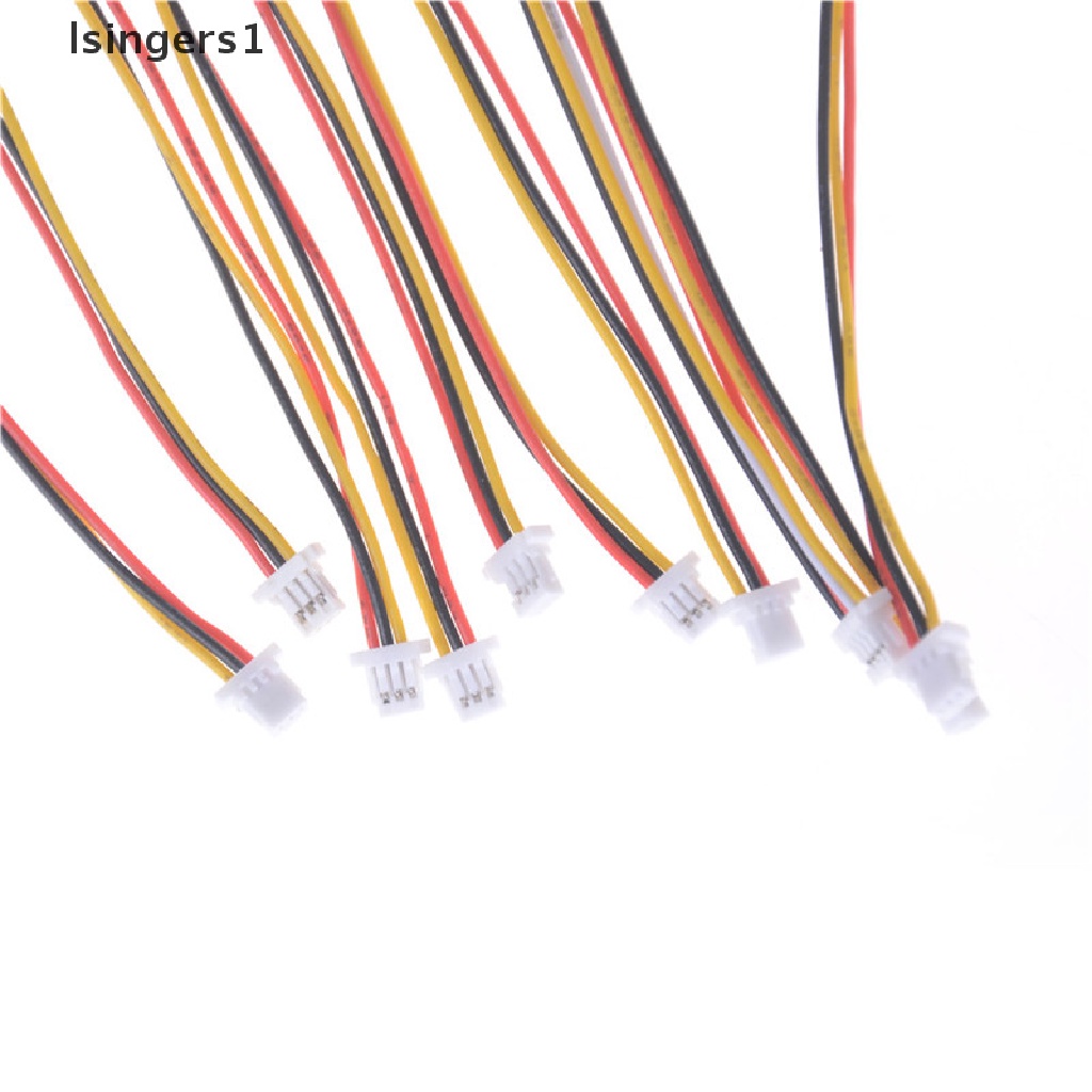 (lsingers1) 10pcs Kabel Konektor JST Mini Micro SH 1.0mm 3-Pin Panjang 100MM