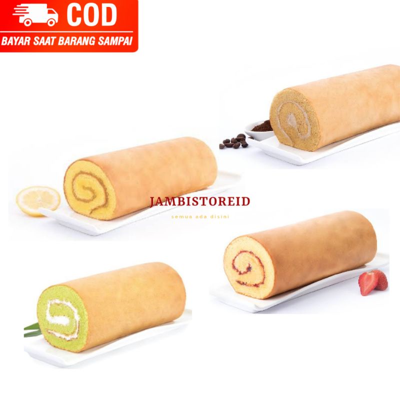 

(JAMBISTOREID) JAMBI LANGSUNG KIRIM Swiss Roll Cake Bolu Gulung Premium All Variant 600gram Nanas Bakery Bisa COD Bayar Di Tempat Oleh-Oleh Kuliner Khas Jambi