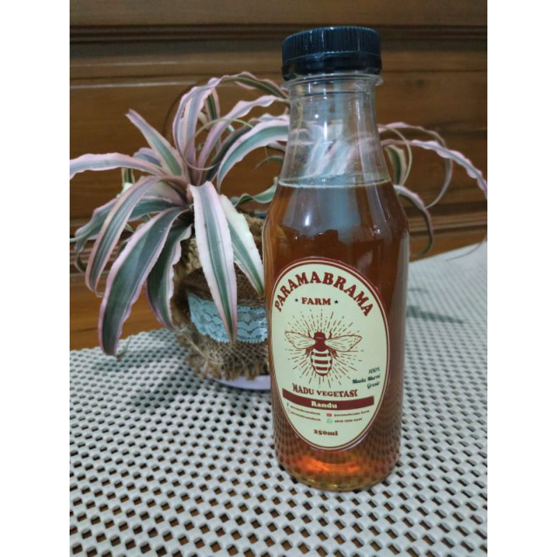 

Madu murni vegetasi randu 250 ml