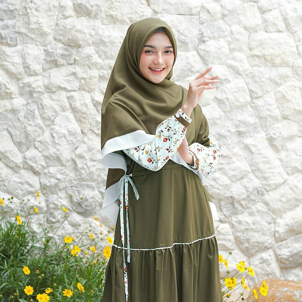 MALIKA DRESS || Gamis Syari BY YASMEERA