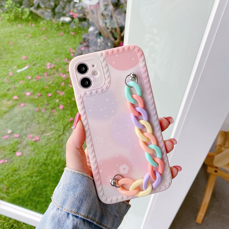 Soft Case Bunga Ungu Pelangi Untuk VIVO Y11 Y12i Y12S Y15 Y17 Y20S Y20i V9 V5S Lite Y83 Y81 Y9C Y93 V11i S1 Pro Y50 Y30i Y20 V21S