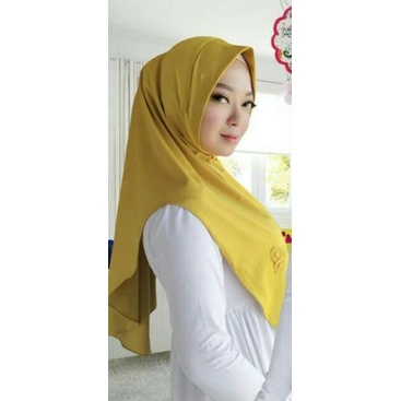 bergo bunga by alya hijab - jilbab bunga by alya - khimar bergo bunga by alya