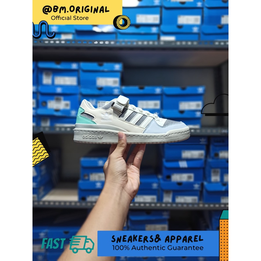 Adidas Forum Low Off White Wonder White Easy Green ORIGINAL GZ4406