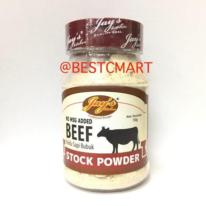 

HOT SALE JAY'S BEEF STOCK POWDER NON MSG (KALDU SAPI BUBUK NON MSG) !!!