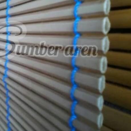♠ Kerai Bambu Wide Tirai Bambu Kulit Aren 2X2 Meter ➣