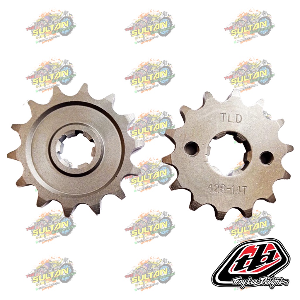 GEAR DEPAN GIGI TARIK GIR 428 13T 14T 15T KLX 150 TLD