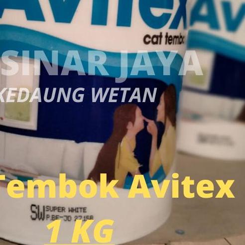 ❋ AVITEX 1KG / CAT AVITEX KILOAN 1 KG PUTIH / AVITEX 1KG SW ♝