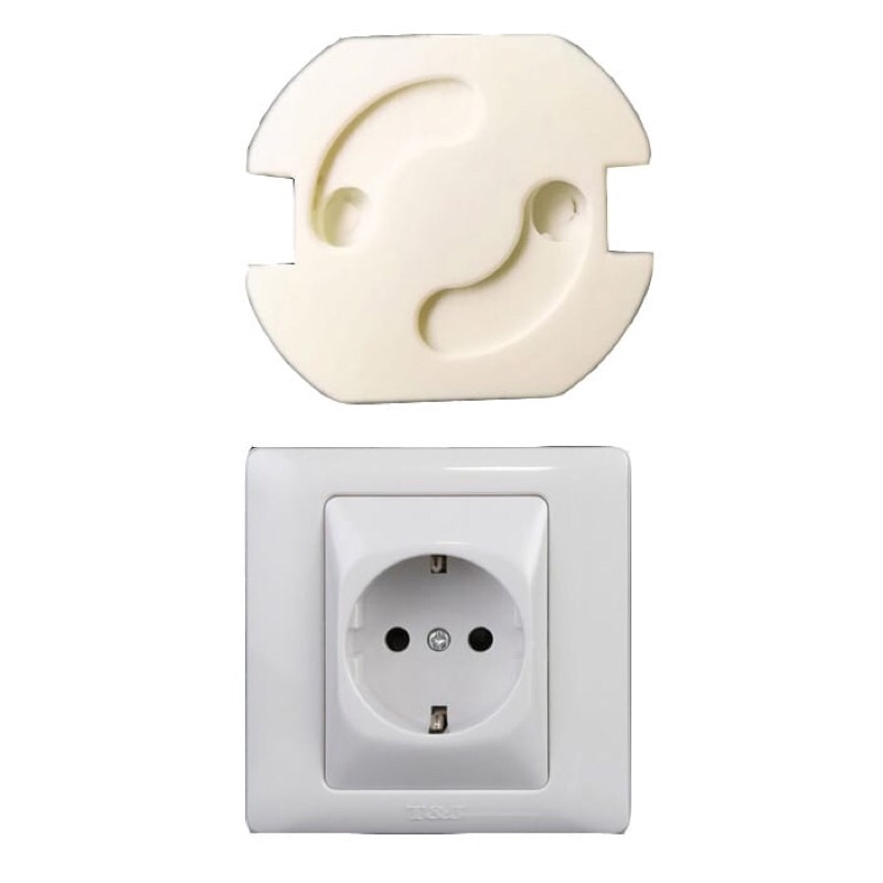 Safety Socket Plug Listrik EU Spring