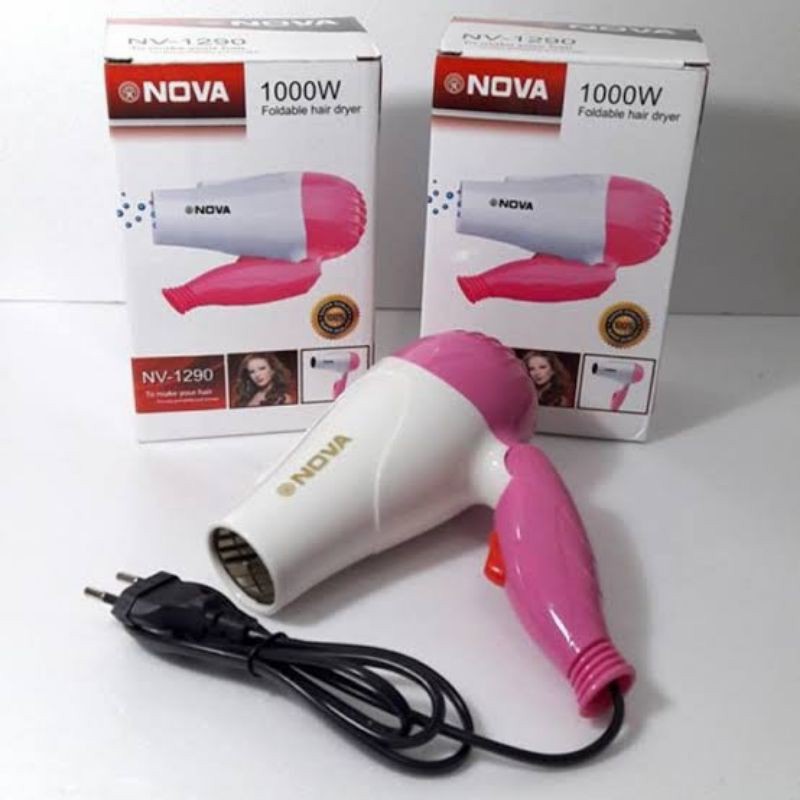 Hair dryer Nova-1290/ pengering rambut - NV-1290