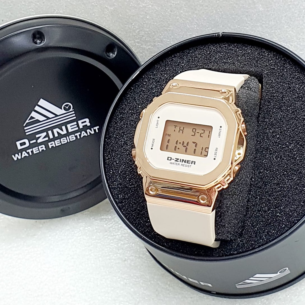 Jam Tangan Pria Wanita D-ziner 8300 Original Water Resist