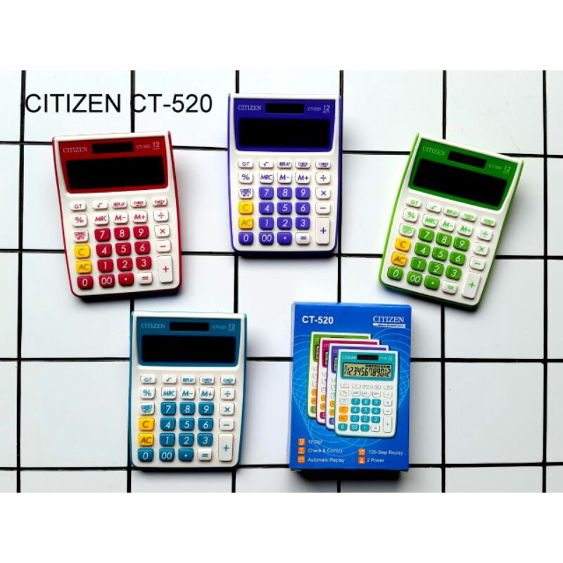 

calculator citizen CT520