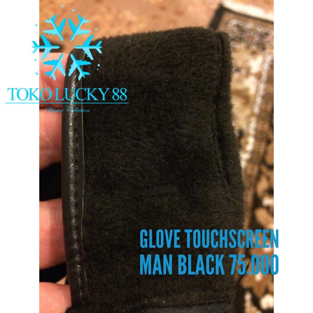 IMPORT MOLLAD Glove Touchscreen Man Sarung Tangan Touchscreen Thermal Pria Bulu Wool Winter Musim Dingin