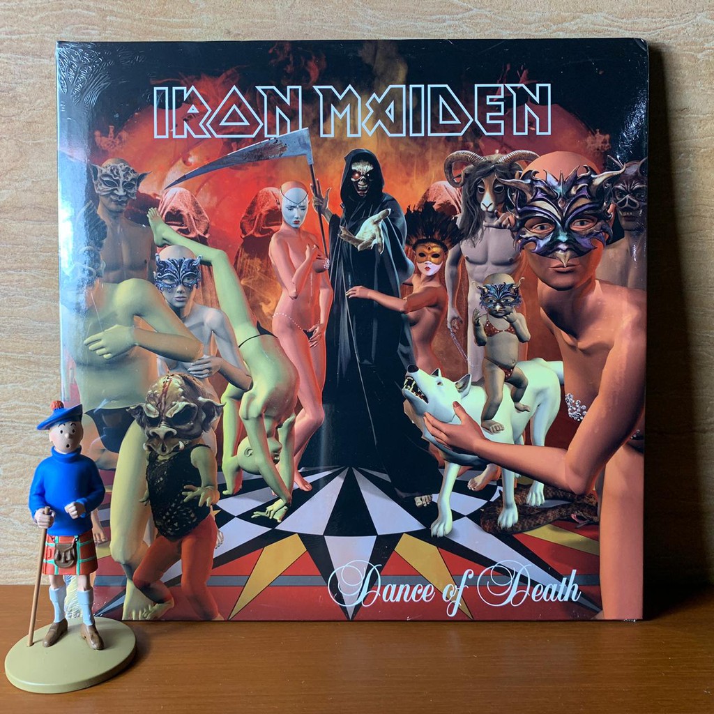 PIRINGAN HITAM / VINYL IRON MAIDEN - DANCE OF DEATH