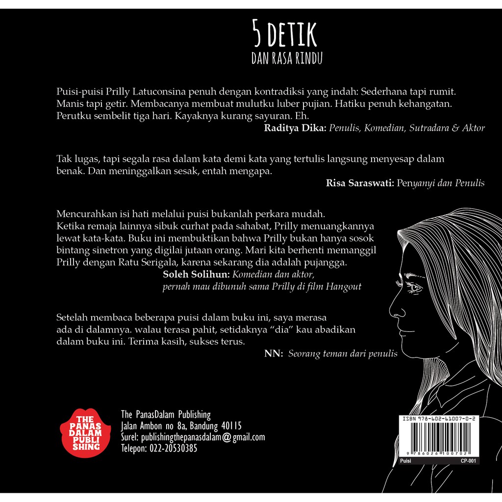 Ori Buku 5 Detik Dan Rasa Rindu By Prilly The Panas Dalam Ori Buku 5 Detik Dan Rasa Rindu By Prilly The Panas Dalam