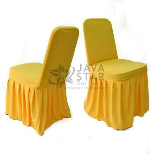 Sarung Kursi Futura Model Rempel | Chair Cover Futura Skirt | Cover Kursi Futura