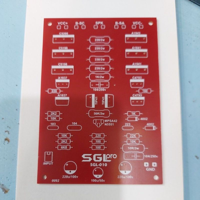 Pcb power MCRD V2 mono